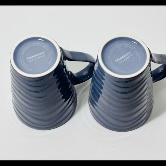 NWOT Starbucks mugs purple set of 2….13 fl oz - Picture 1 of 6